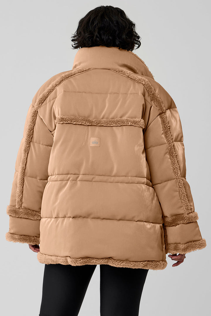 Ice Breaker Puffer Jacket - Toasted Almond