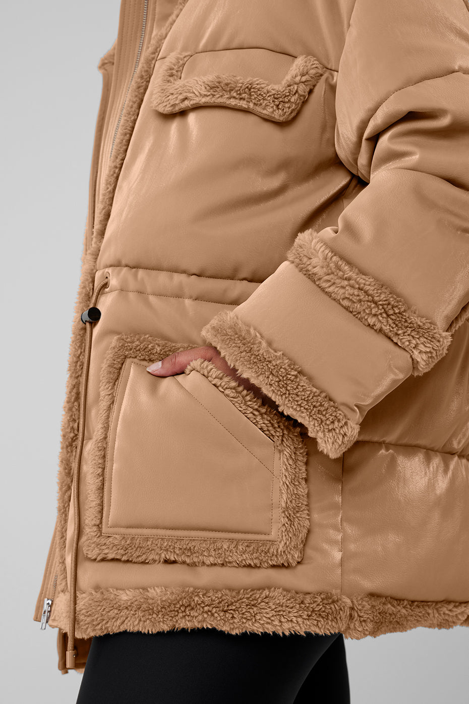 Ice Breaker Puffer Jacket - Toasted Almond