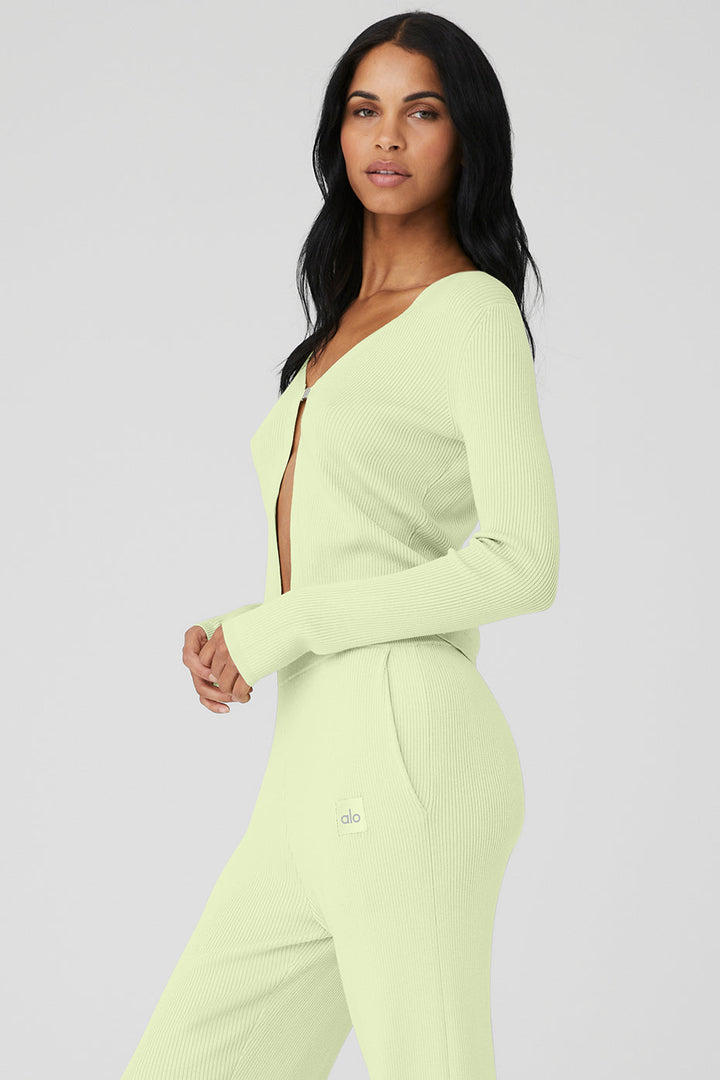 Knit Salana Cardigan - Iced Green Tea