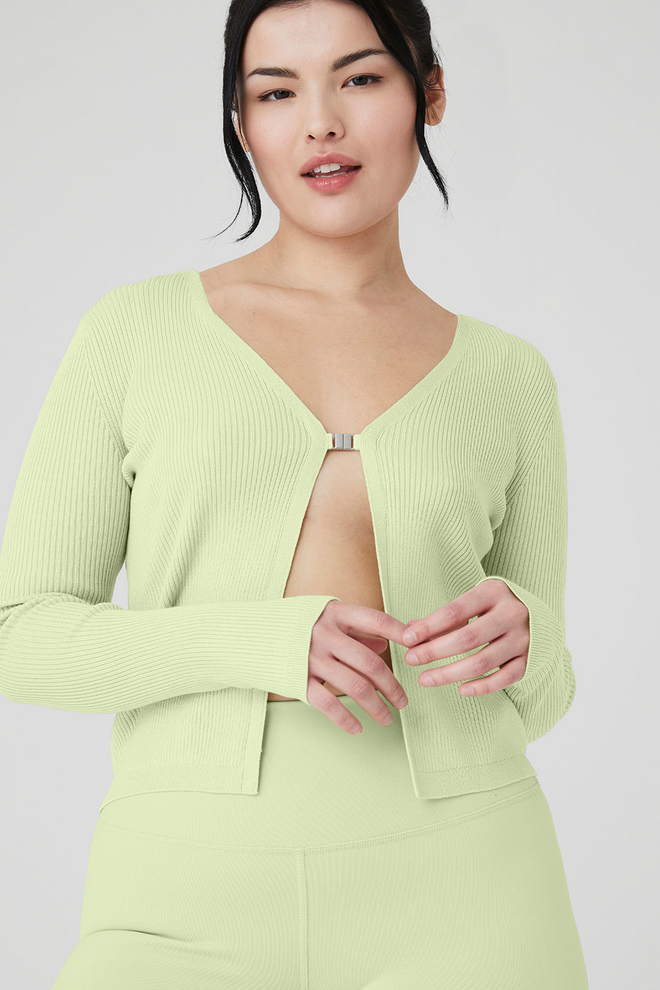 Knit Salana Cardigan - Iced Green Tea