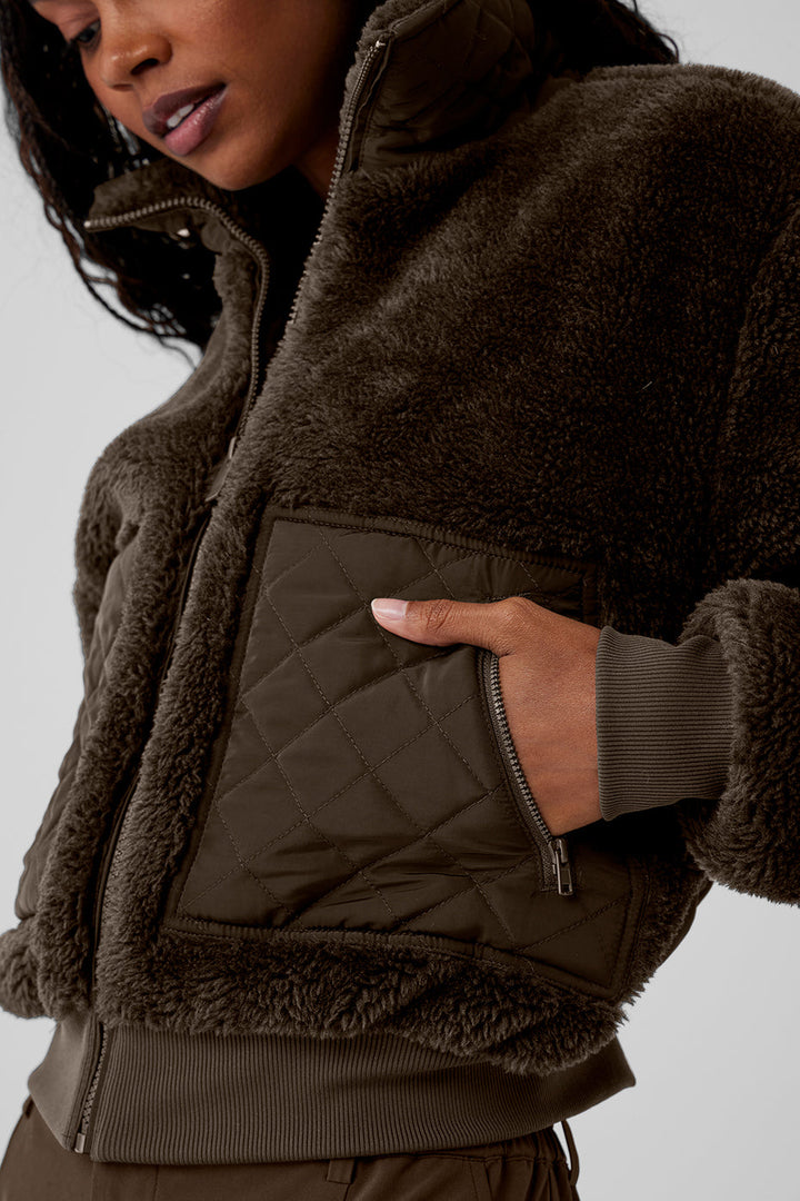 Sherpa Edge Bomber - Espresso