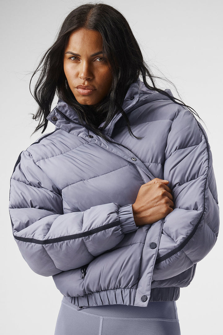 Aspen Love Puffer Jacket - Fog