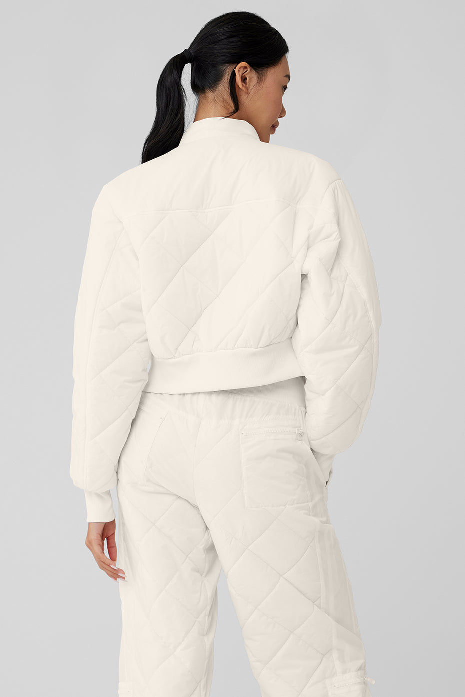 Snowrider Puffer Jacket - Ivory