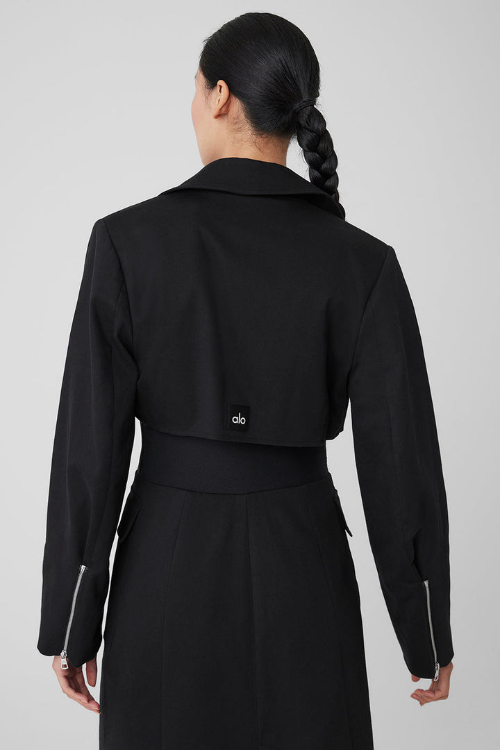 Formation Trench Coat - Black