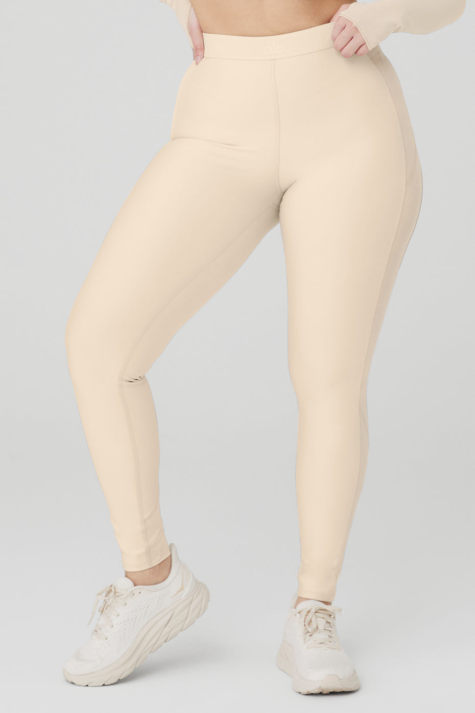 Airlift High-Waist Ballet Dream Legging - Macadamia