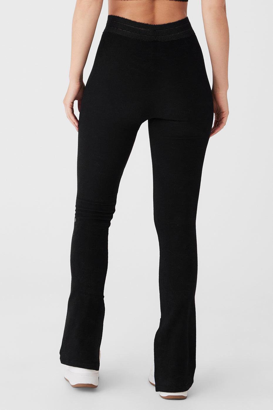 Seamless Luxe Terry High-Waist Cuddle Legging - Black