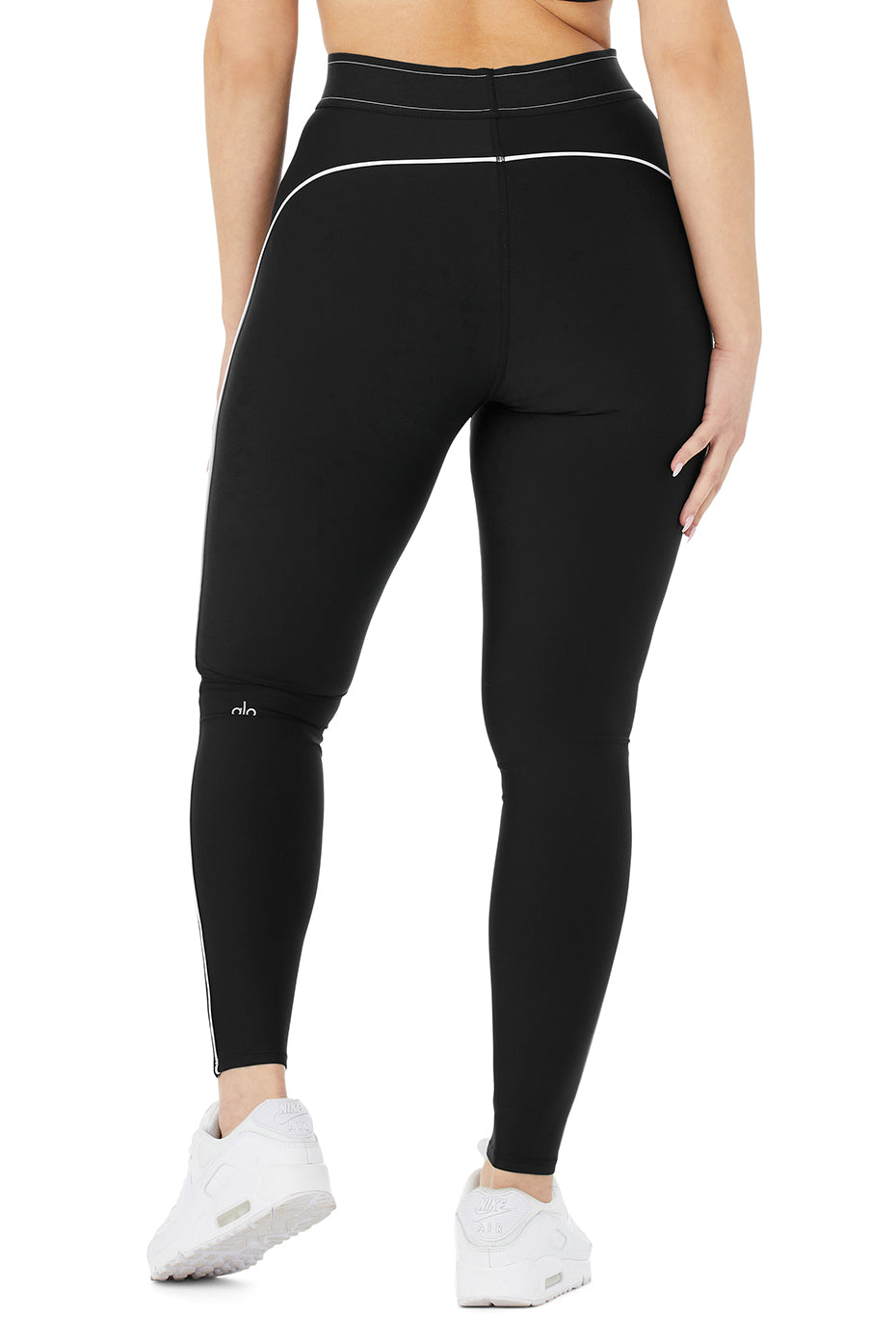 Airlift High-Waist Suit Up Legging - Black/White