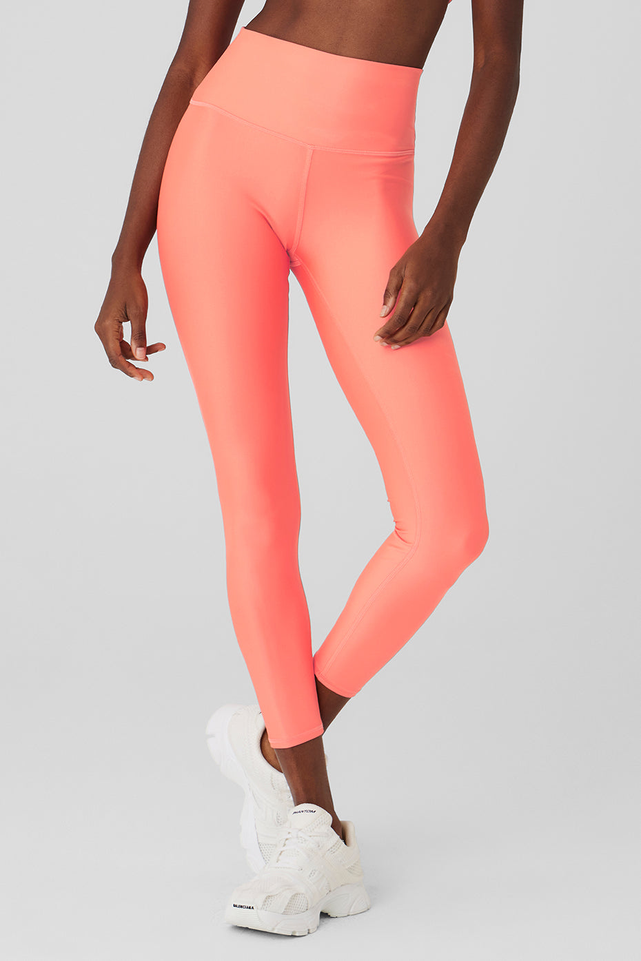 7/8 High-Waist Airlift Legging - Candy Orange