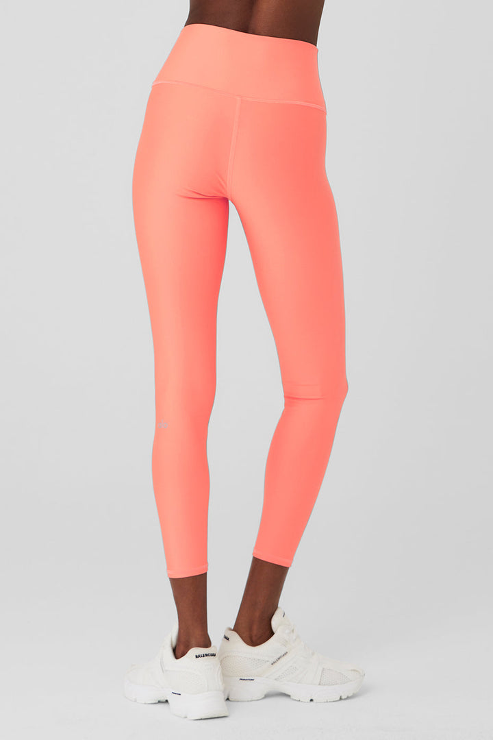 7/8 High-Waist Airlift Legging - Candy Orange