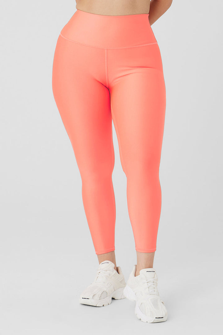 7/8 High-Waist Airlift Legging - Candy Orange