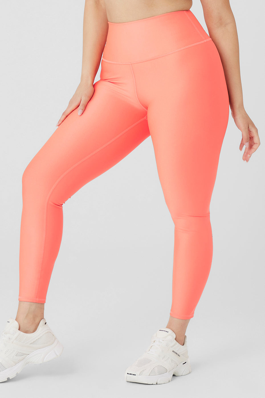 7/8 High-Waist Airlift Legging - Candy Orange