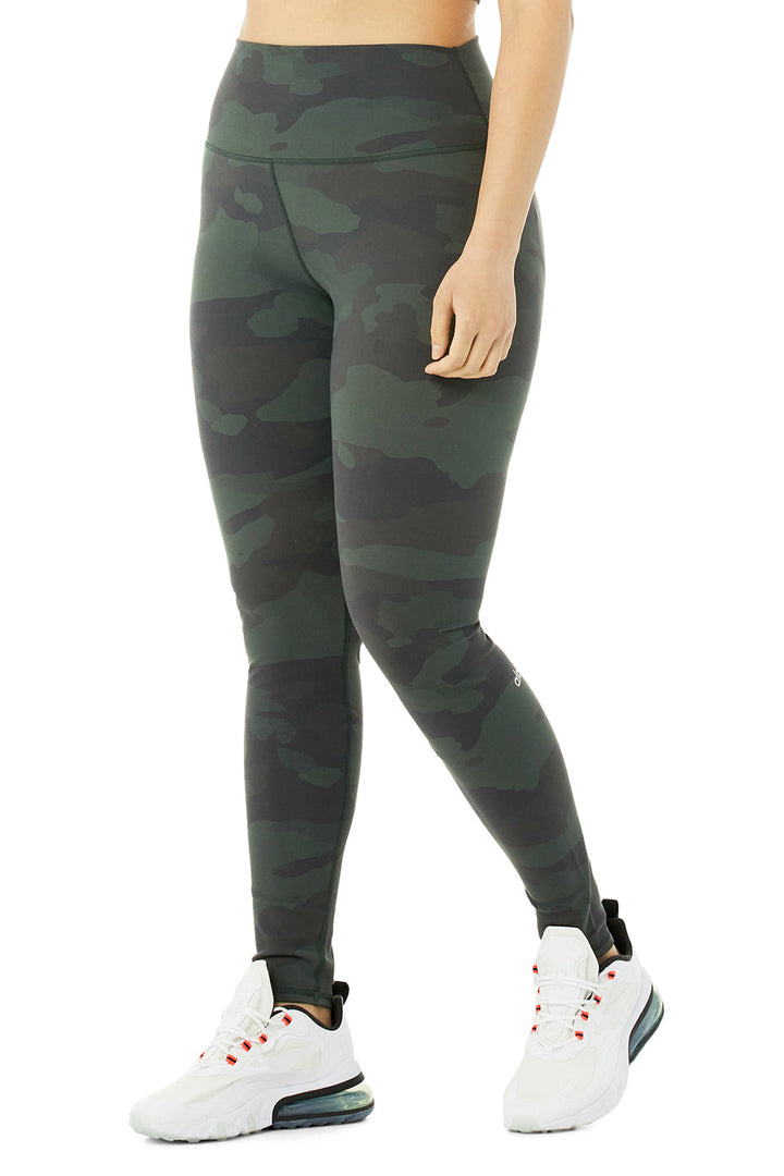 High-Waist Camo Vapor Legging - Hunter Camouflage