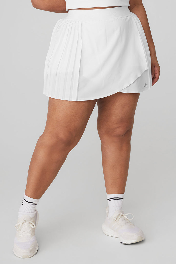 Aces Tennis Skirt - White