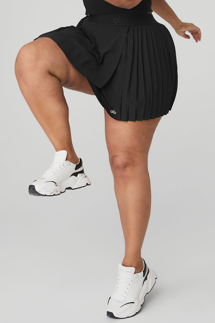 Aces Tennis Skirt - Black