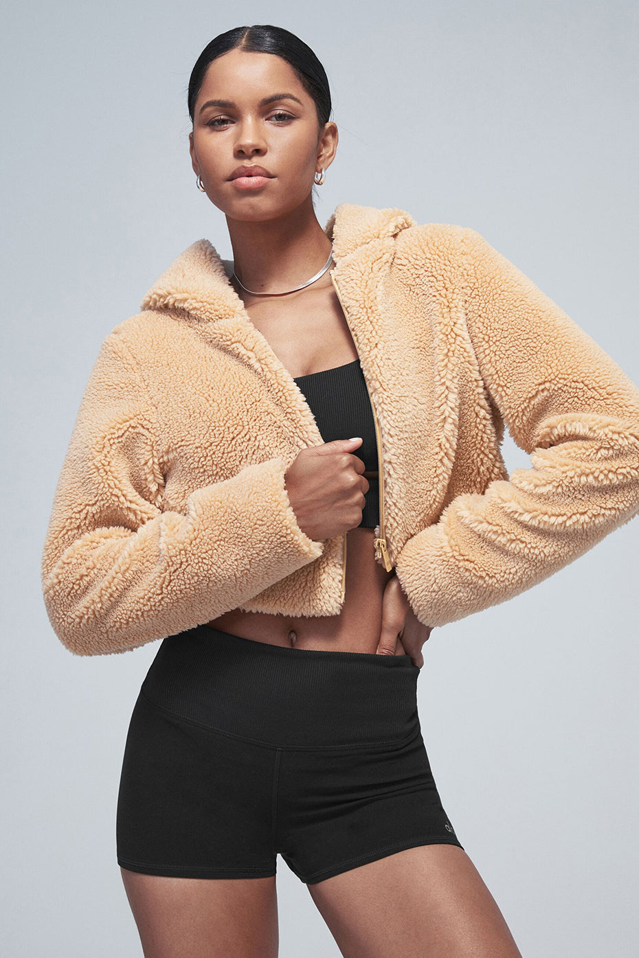 LA Sherpa Jacket - Camel