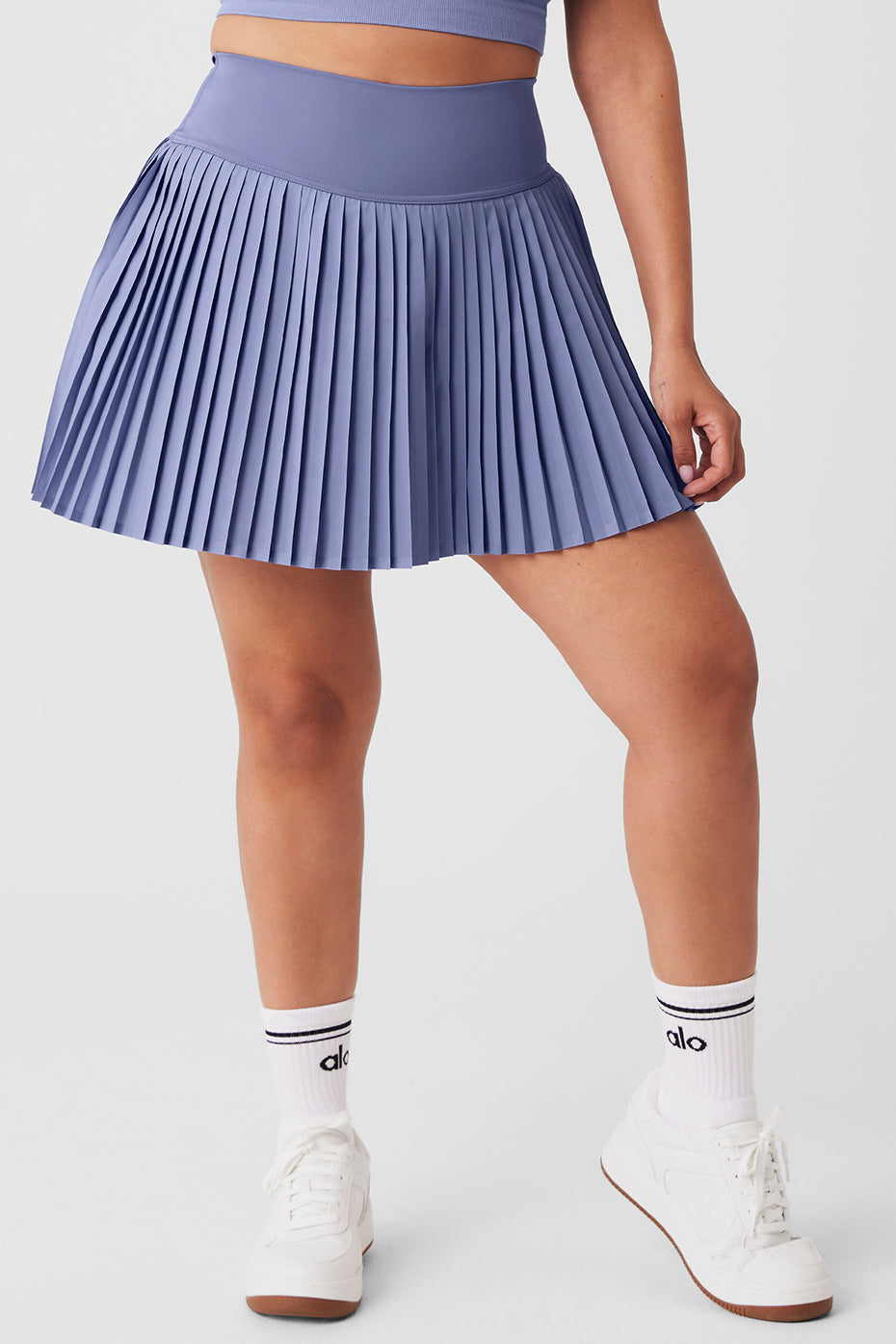 Grand Slam Tennis Skirt - Lilac Blue