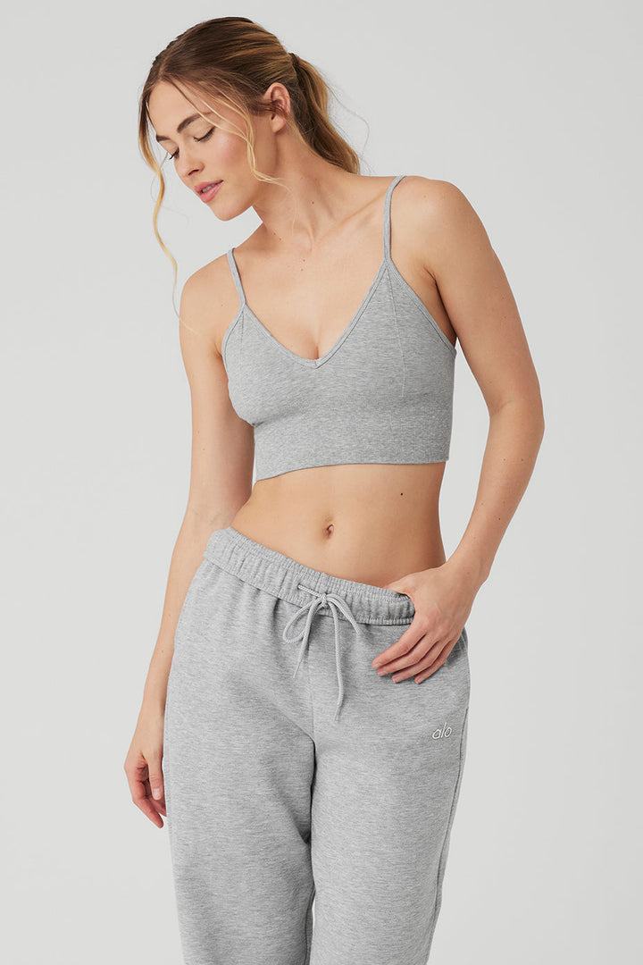 Delight Bralette - Athletic Heather Grey