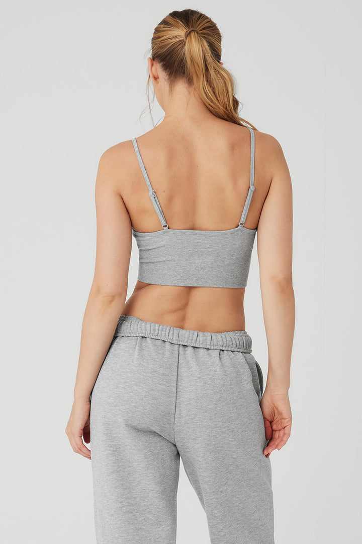 Delight Bralette - Athletic Heather Grey