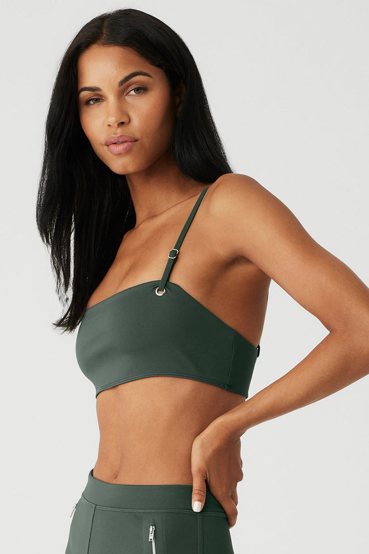 Thrill Seeker Bra - Dark Cactus