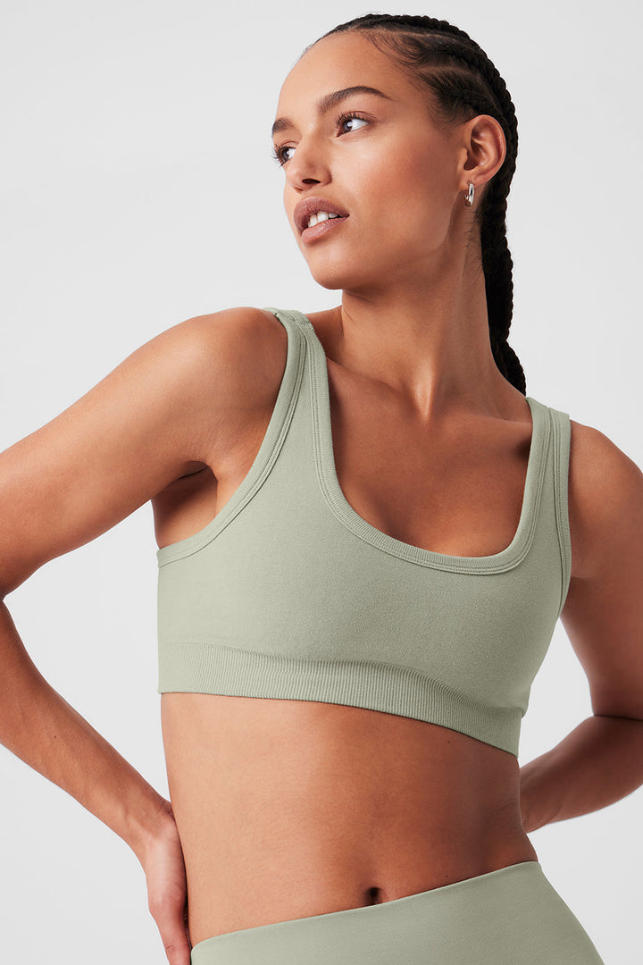 Seamless Chosen Bra - Limestone