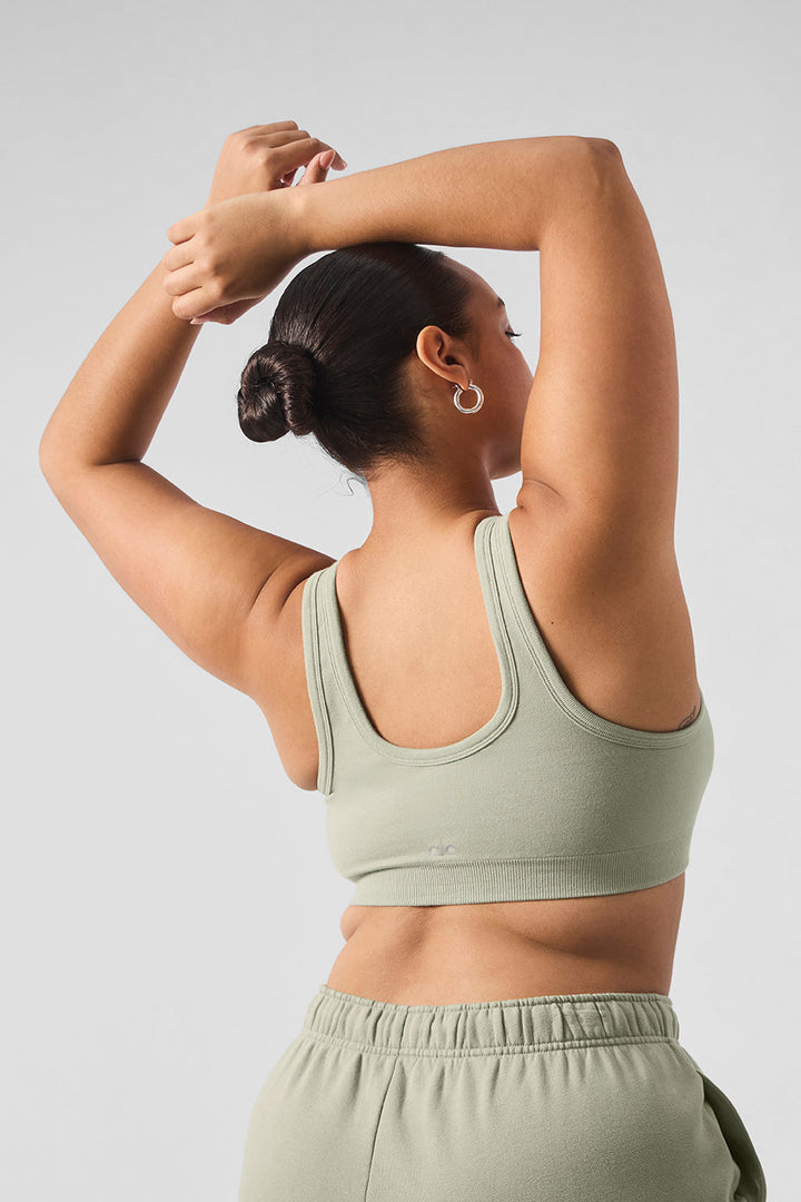 Seamless Chosen Bra - Limestone