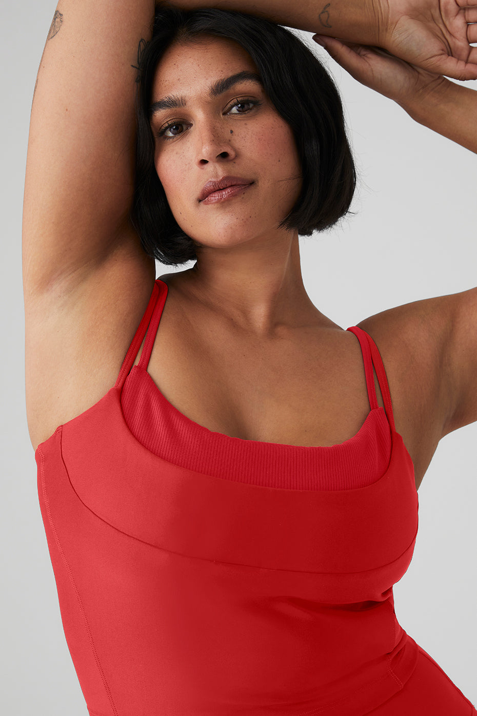 Airlift Street Goddess Bra Tank - Classic Red