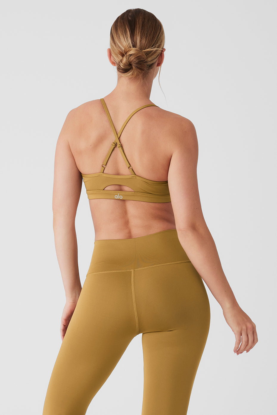 Airlift Intrigue Bra - Golden Olive Branch