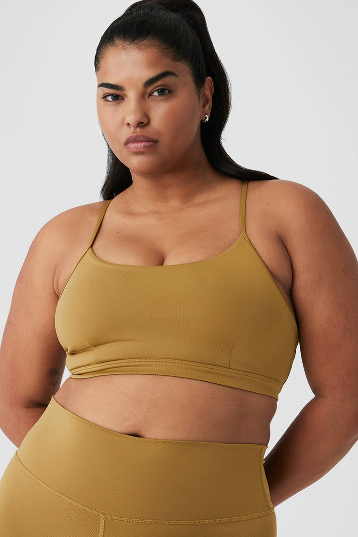 Airlift Intrigue Bra - Golden Olive Branch