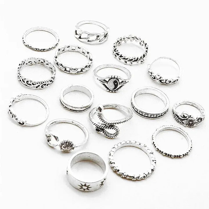 Nysa 16pcs Ring Stacks