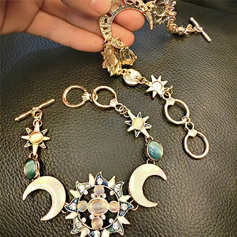 The Love of Sun and Moon Pendant Necklaces