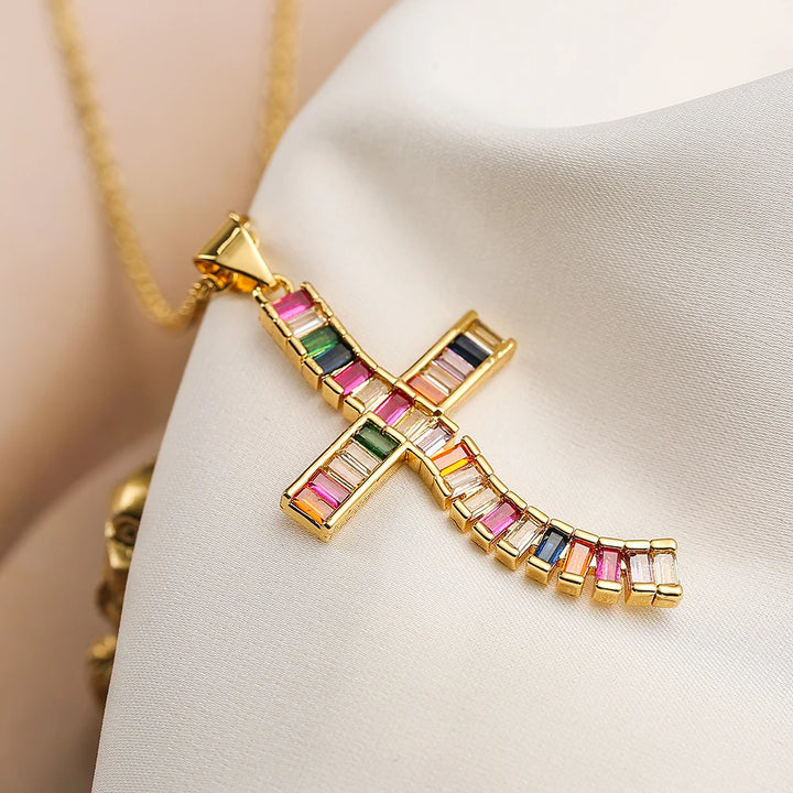 Verity Jewels Cross Necklaces