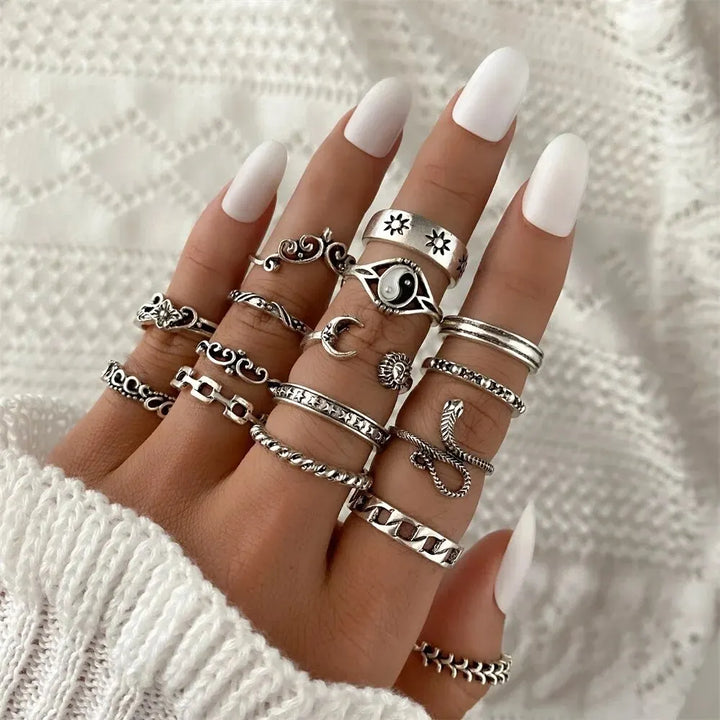 Nysa 16pcs Ring Stacks