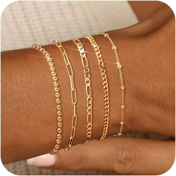 Rosina 5pcs Bracelet Stack