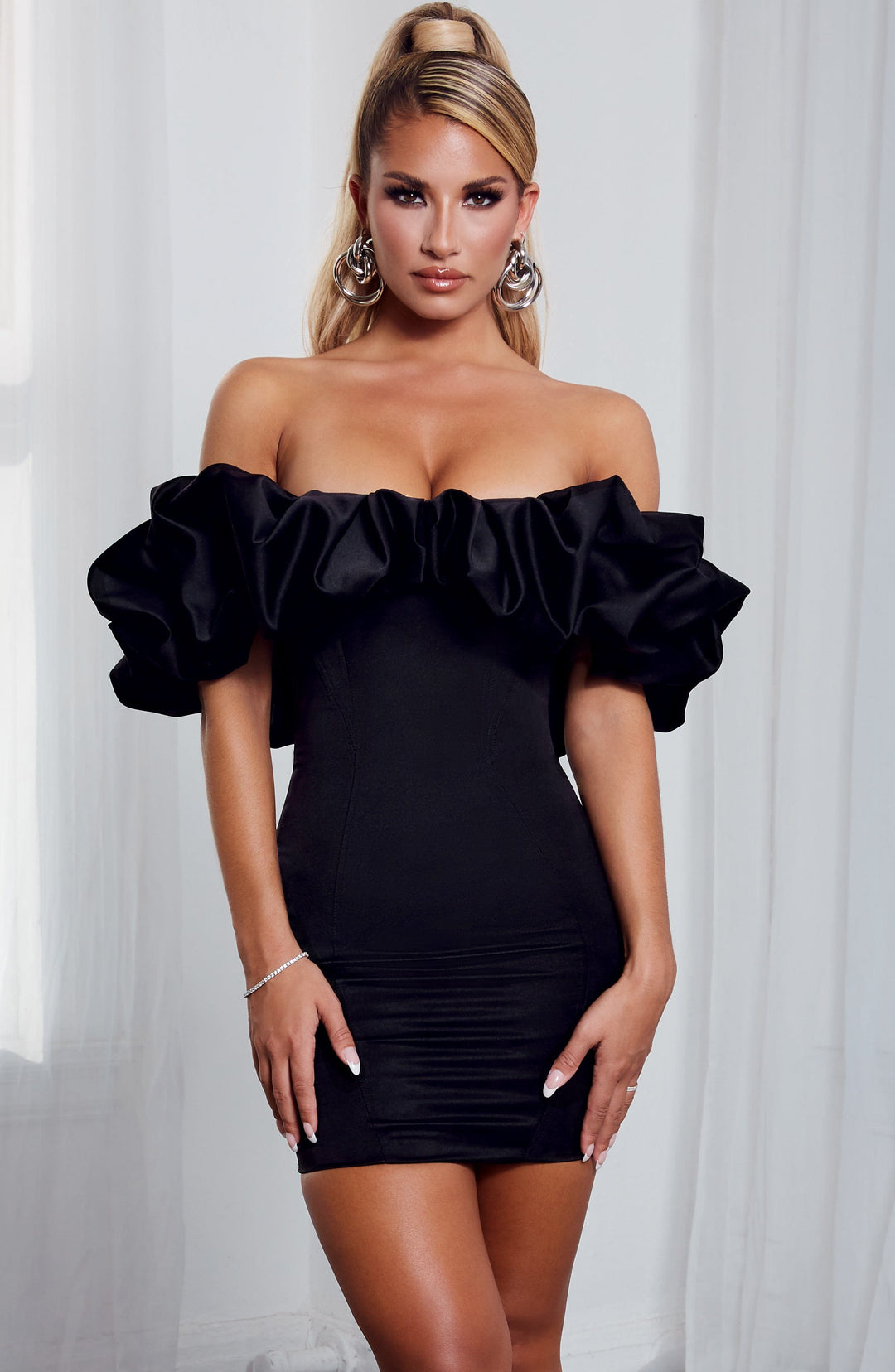 Allie Mini Dress - Black