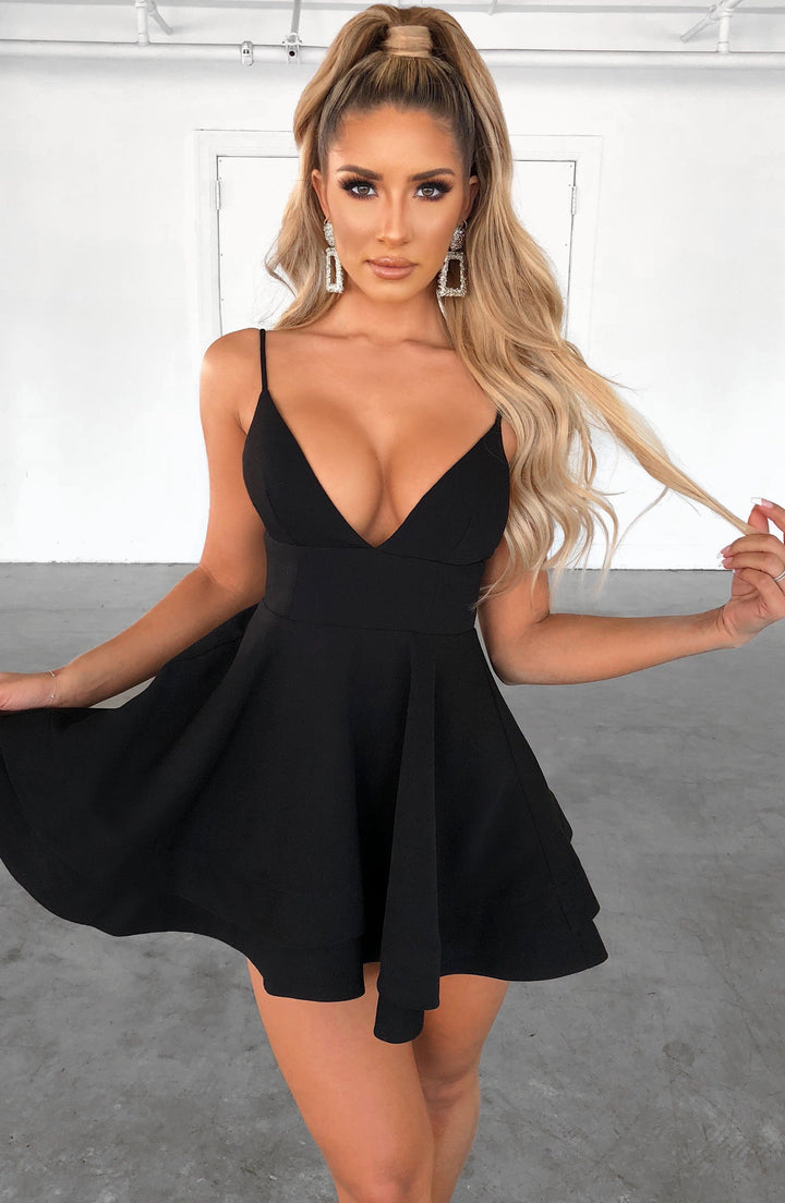 Amanda Mini Dress - Black