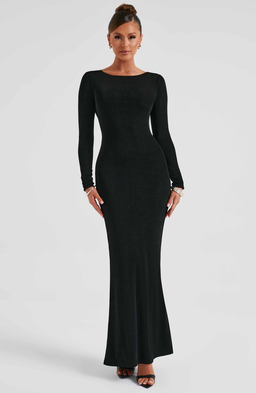 Anastassia Maxi Dress - Black