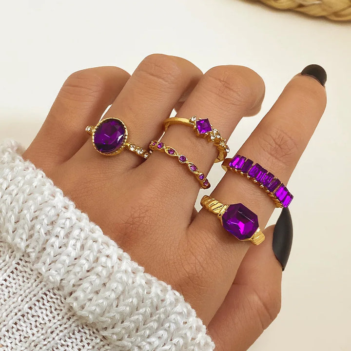 Maya's Treasure Chest Ring Stacks