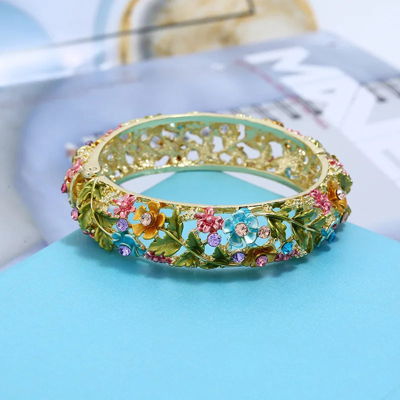 Giselle's Garden Bangle Bracelets 