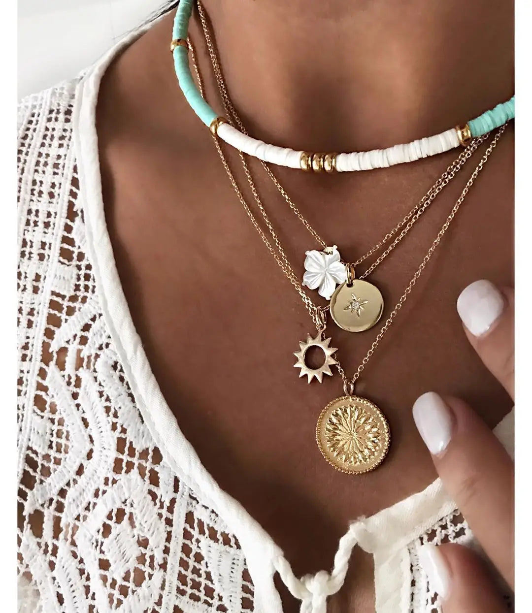 Esme Necklace Stacks