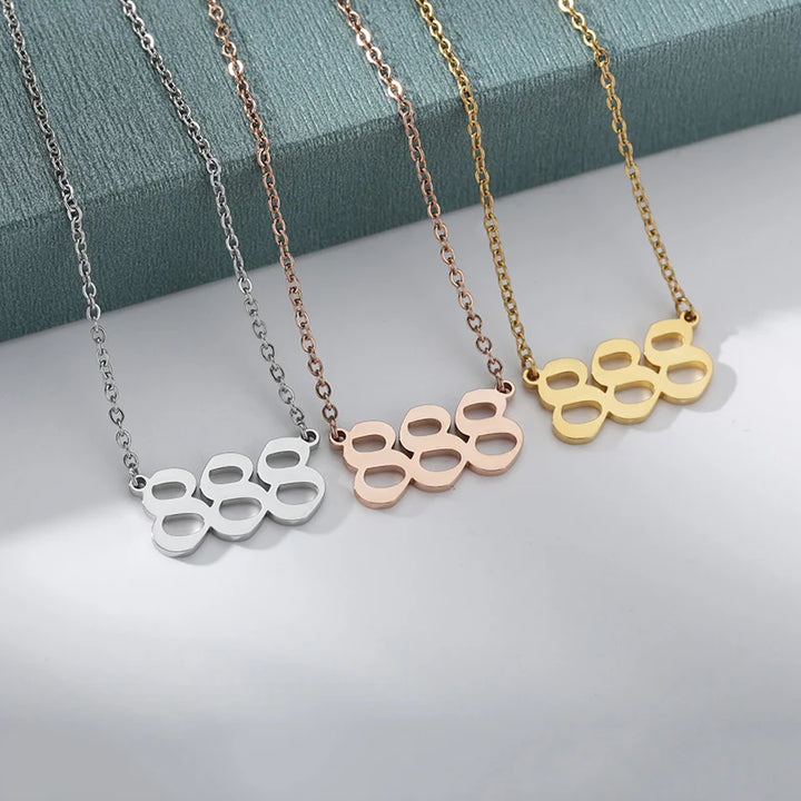 Delphine Angel Numbers Necklaces