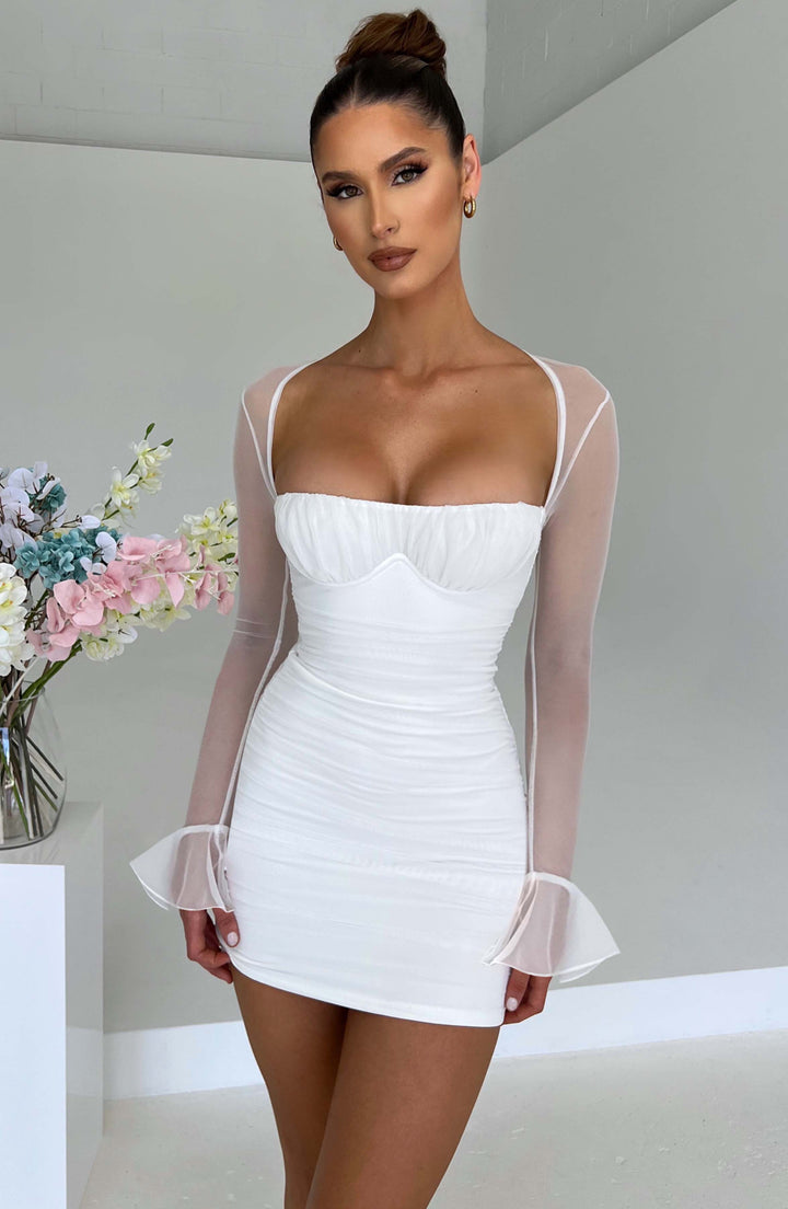 Brea Mini Dress - White