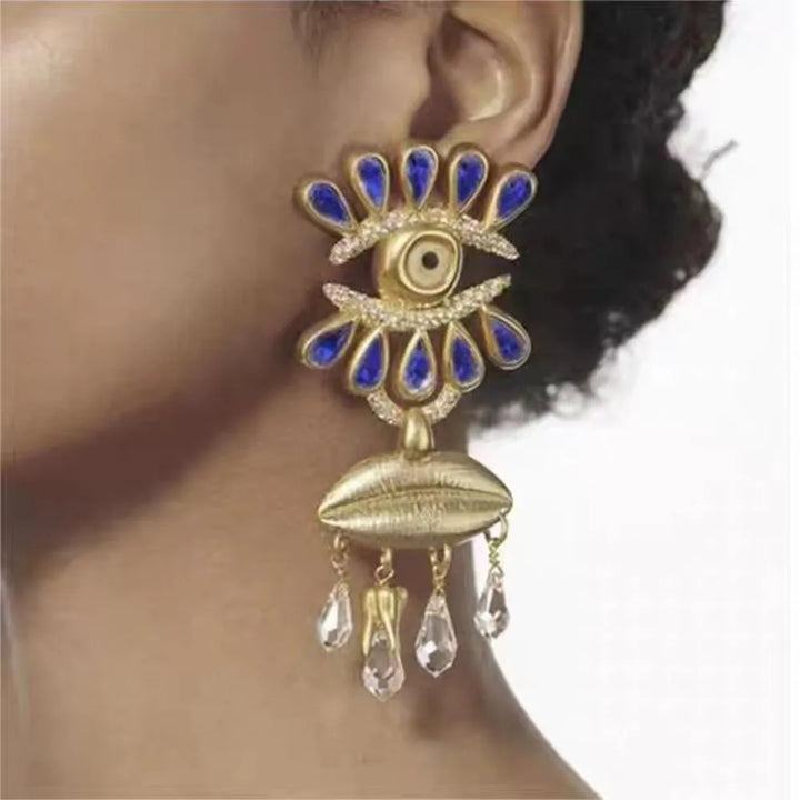 Hyacinth Eyes Earrings