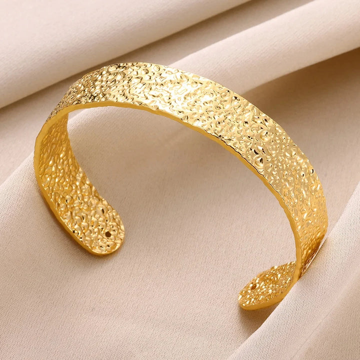 Thalassa Gold Cuff Bangle Bracelets