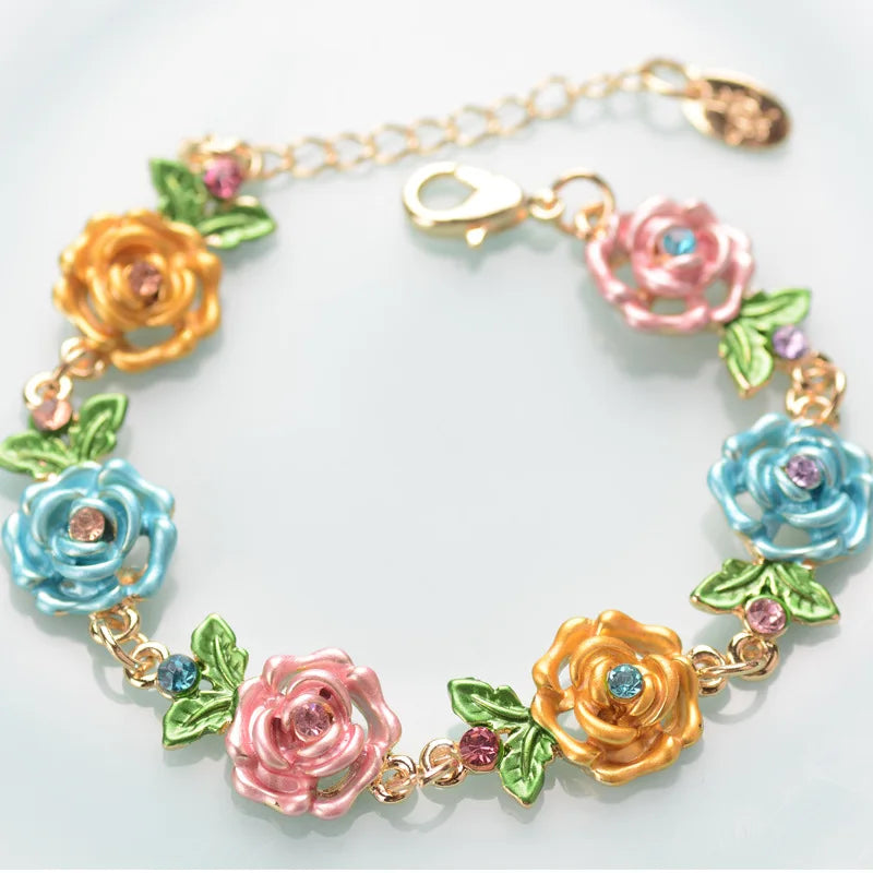 Giselle's Garden Bangle Bracelets 