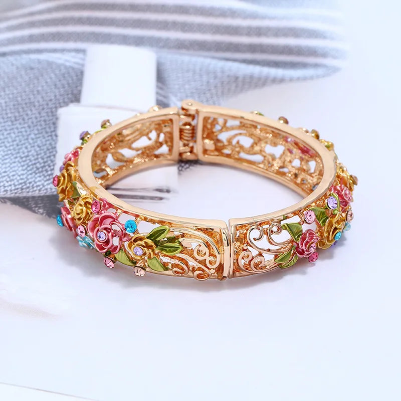 Giselle's Garden Bangle Bracelets 