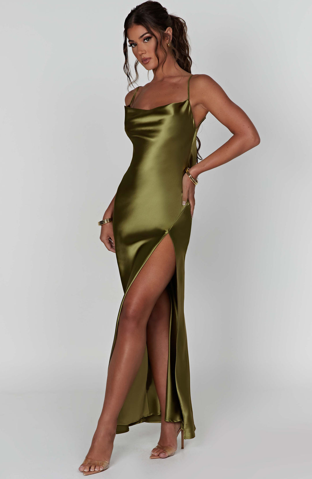 Celestina Maxi Dress - Khaki