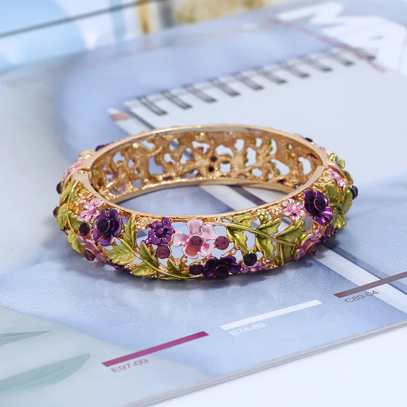 Giselle's Garden Bangle Bracelets 