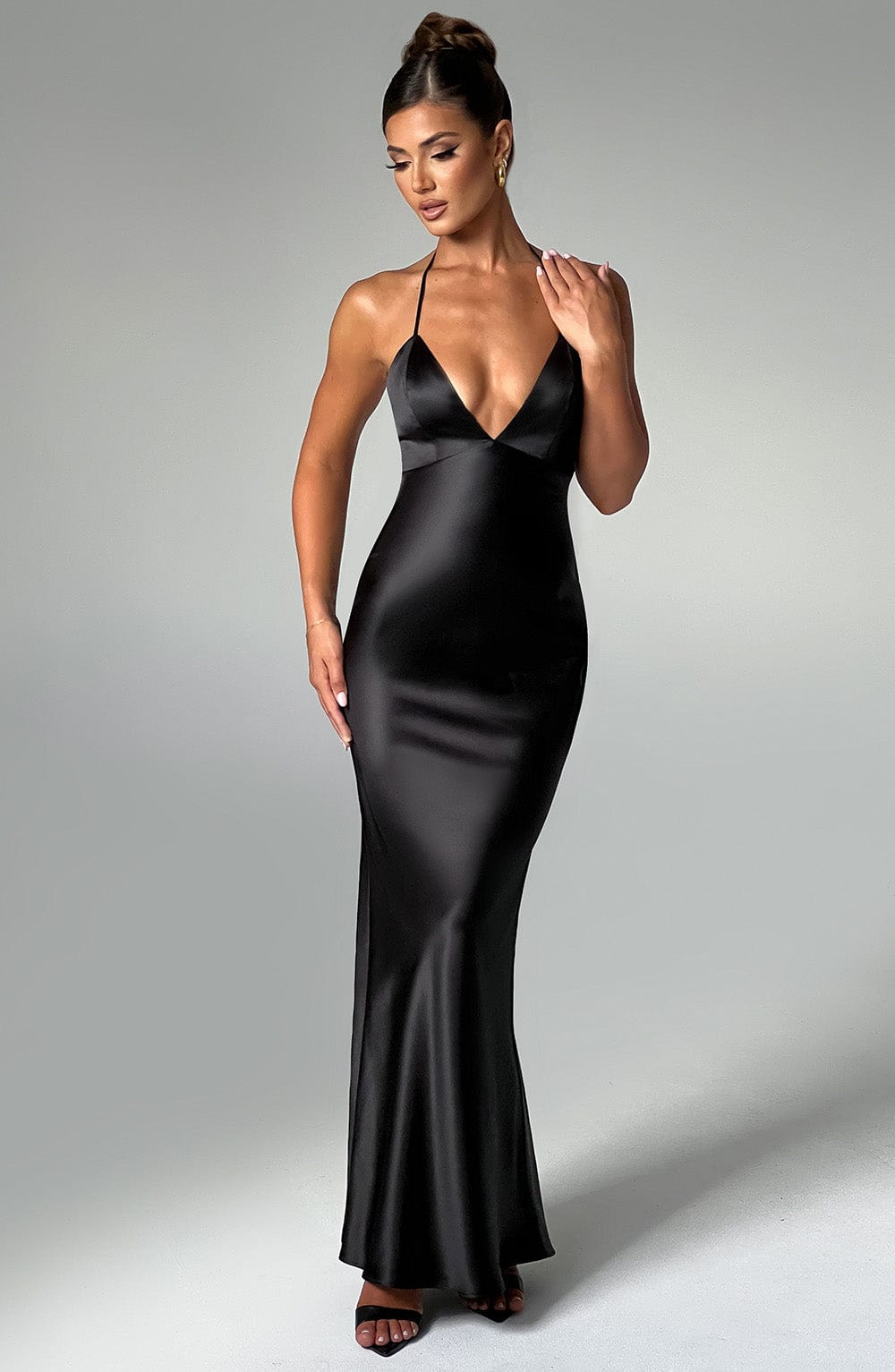 Delphine Maxi Dress - Black