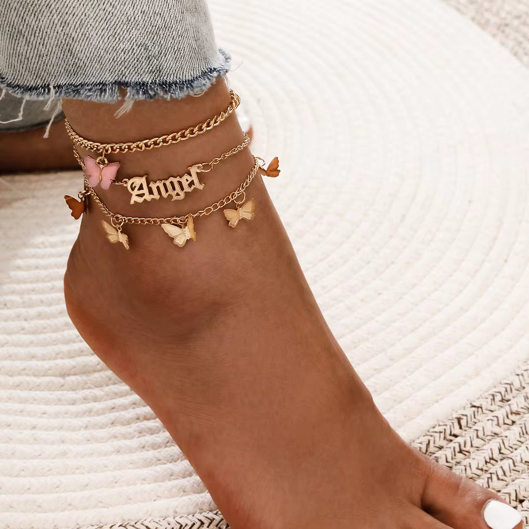 sep these anklets 4pcs stacks