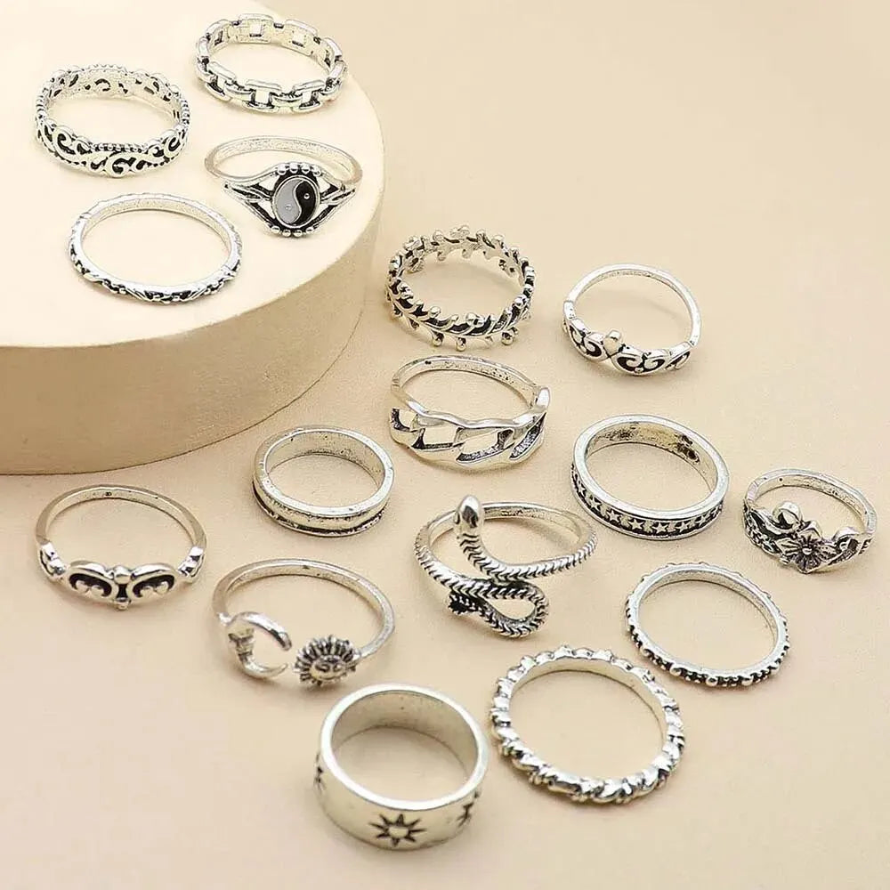 Nysa 16pcs Ring Stacks